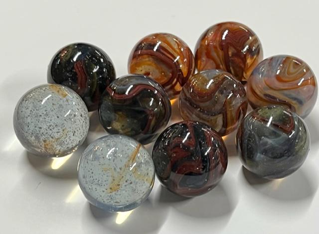 10 Beautiful Dave McCullough Marbles (1 of 5)