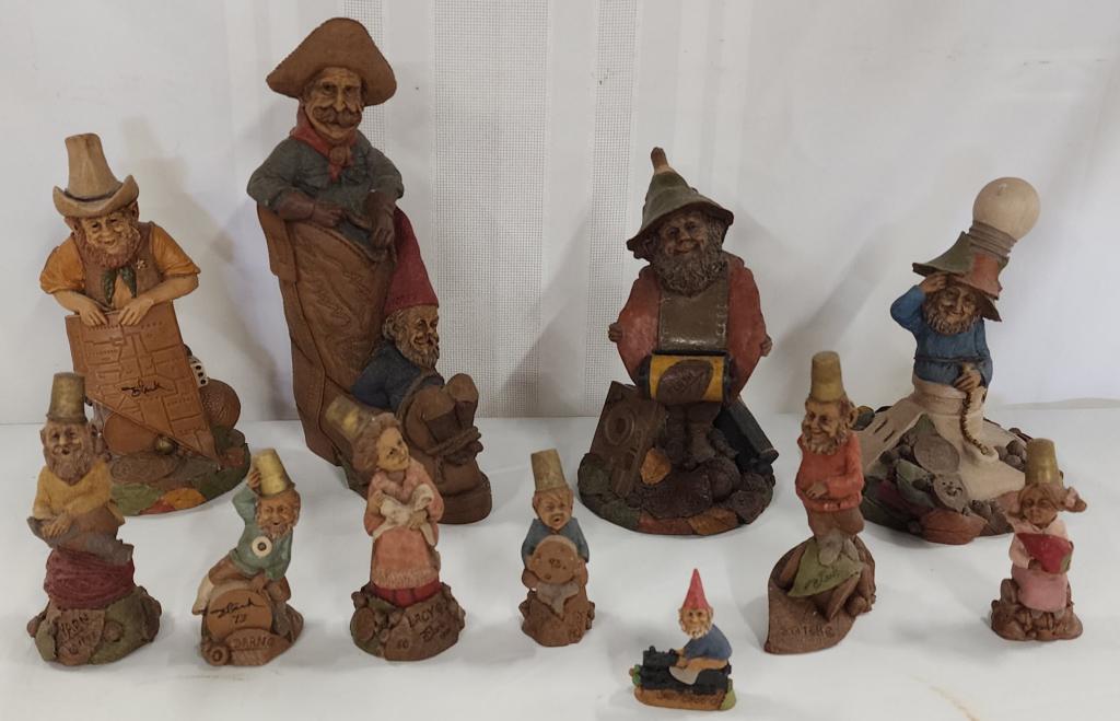 Collection of 11 Tom Clark Gnomes (1 of 8)