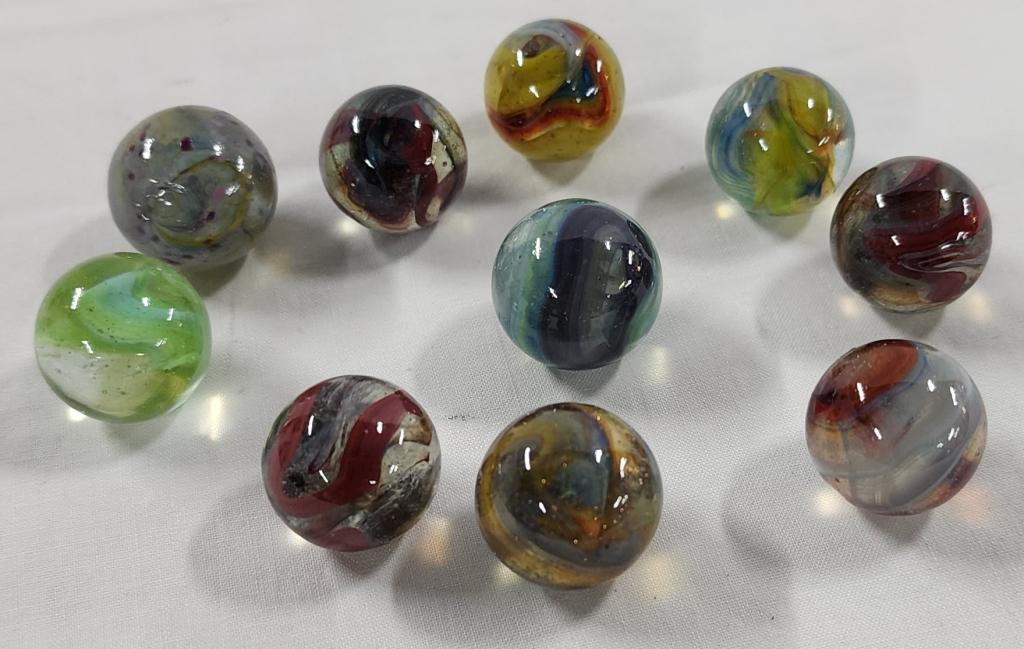 10 Dave McCullough "Wildflower" Marbles (1 of 5)