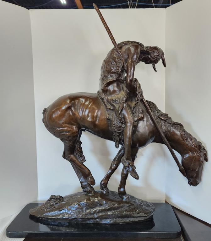 Fraser "End of the Trail" X. LG. Bronze Restrike (1 of 6)