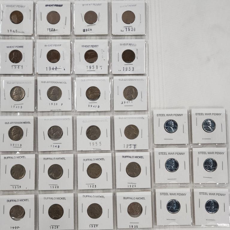 Collectible Pennies and Nickels (1 of 9)