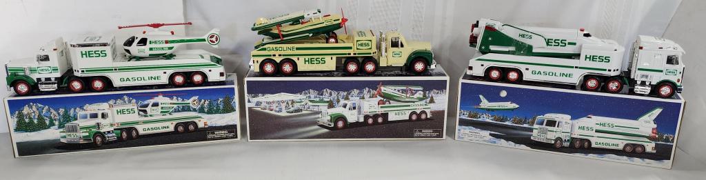 3 Collectable Hess Trucks in Boxes (1 of 8)