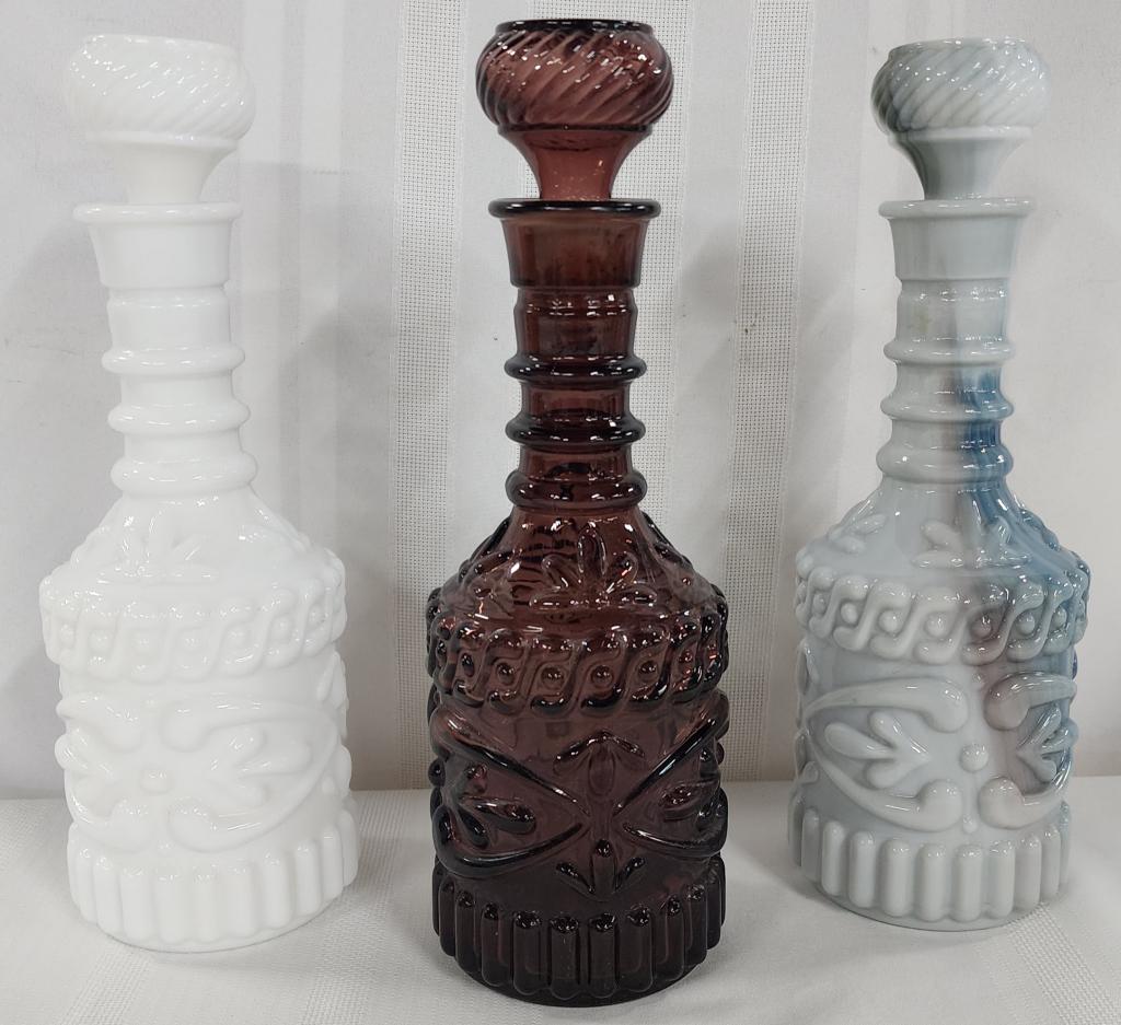 Set of 3 Jim Beam Decanters (1 of 7)