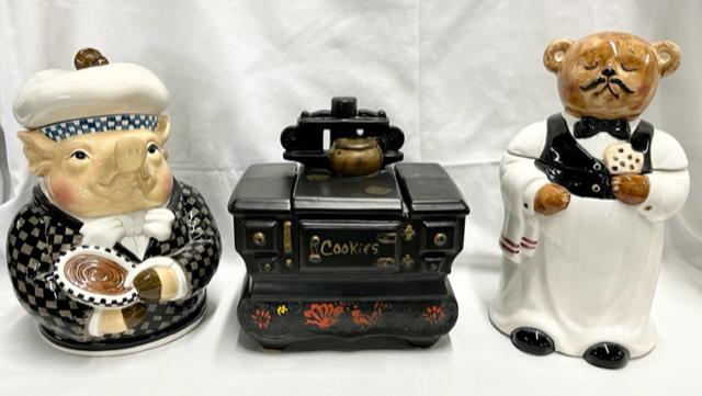 3 Collectible Cookie Jars (1 of 13)