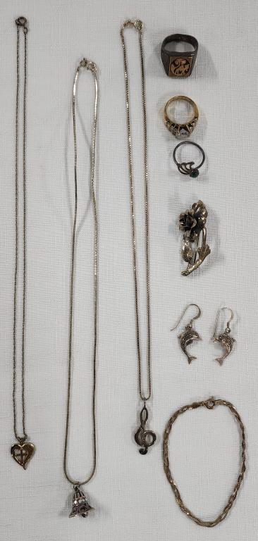Lot of Assorted Sterling Jewelry (1 of 4)
