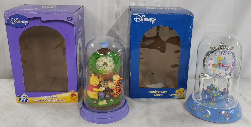 2 Disney Anniversary Clocks w/Boxes (1 of 11)