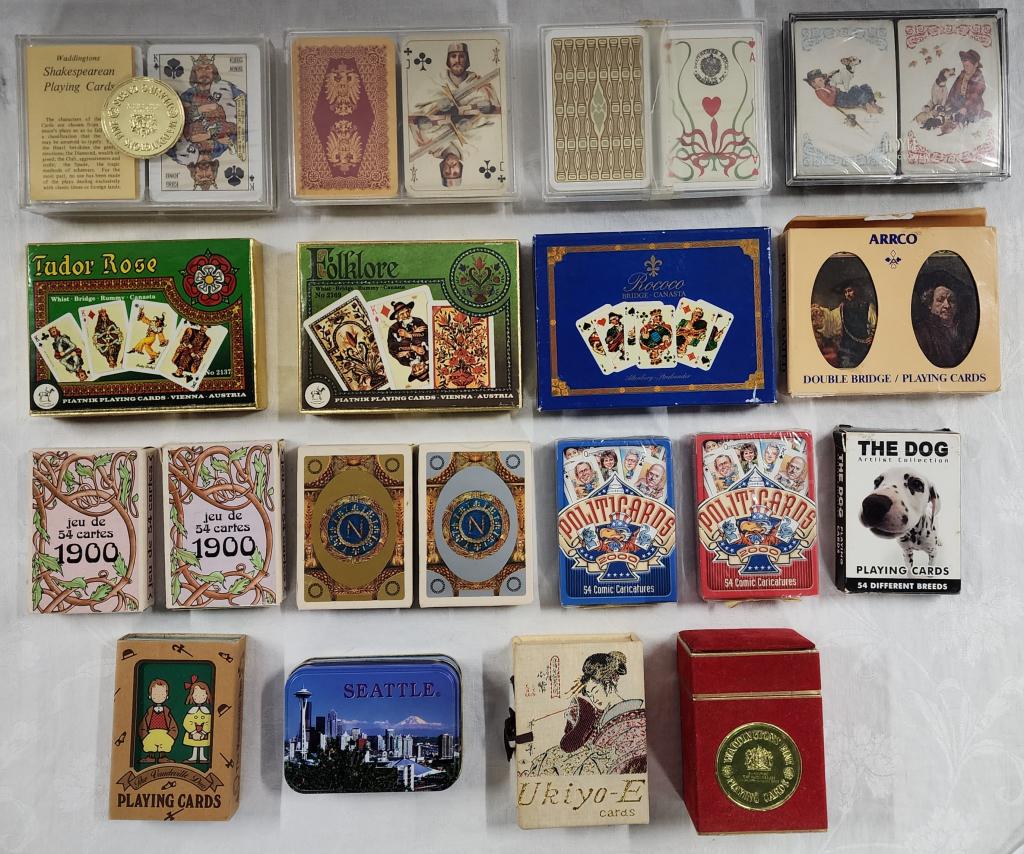 Collection of Vintage Decks of Playing Cards (1 of 13)
