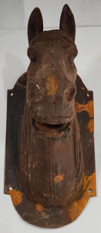 Iron Wall Mount Horse Head (1 of 7)