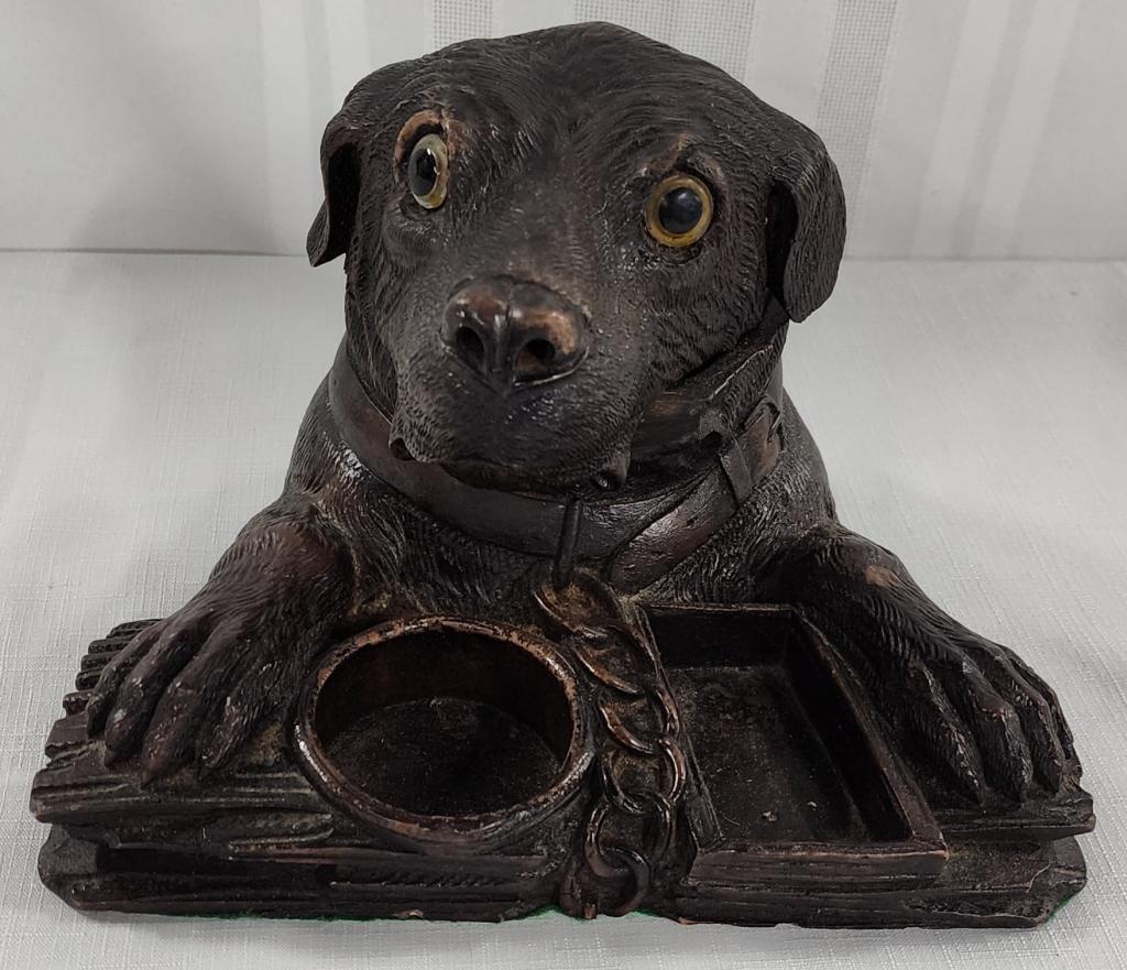 Vintage Labrador Dog Head Tobacco Jar/Holder (1 of 8)