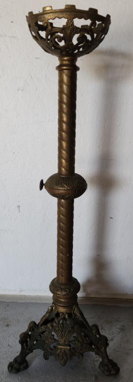 Antique Brass Candle Holder (1 of 6)