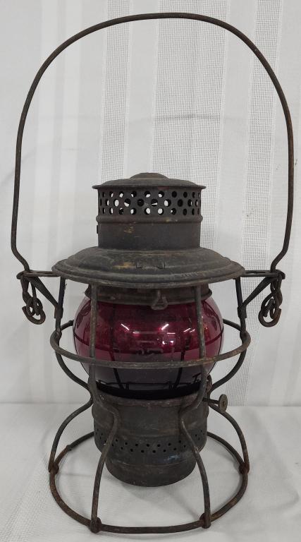 Adlake P.R.R. Railroad Lantern (1 of 9)