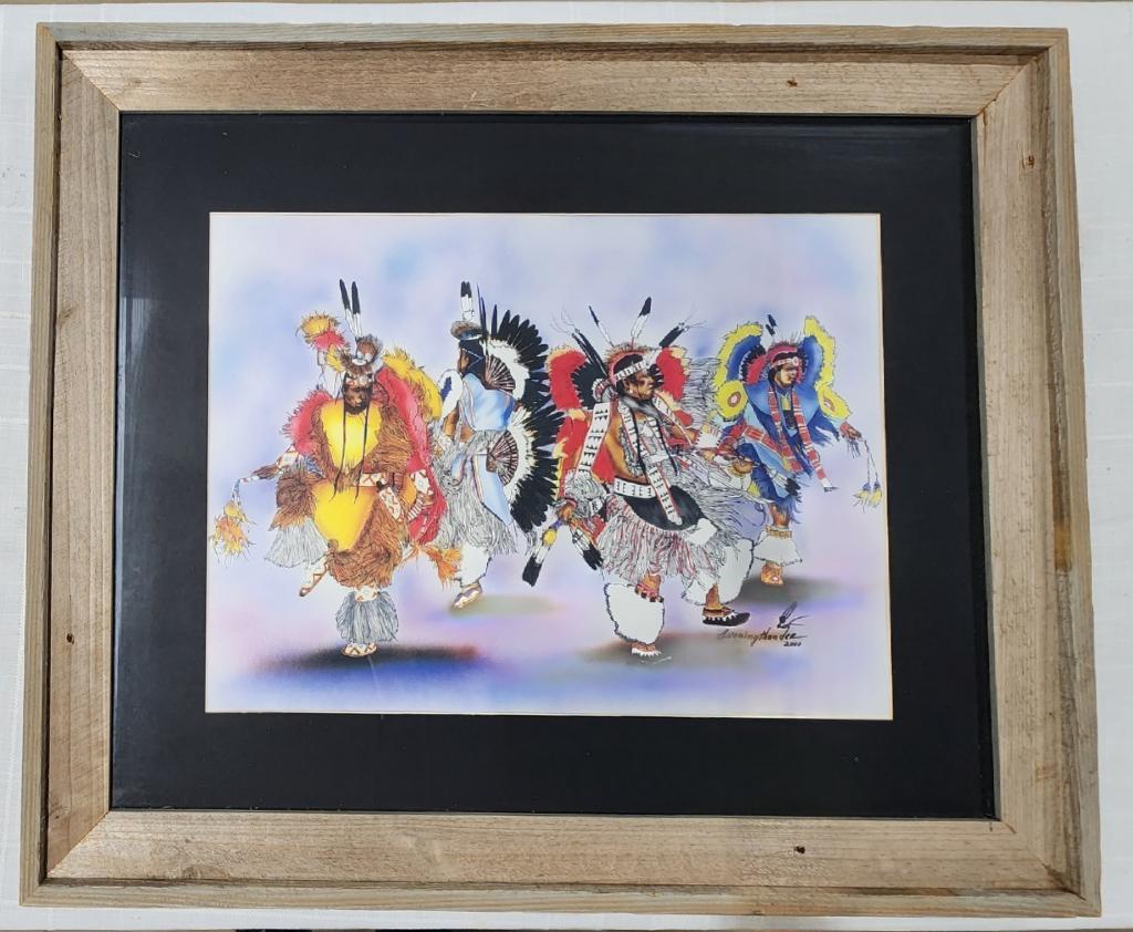 Large David Eveningthunder Framed Print (1 of 5)