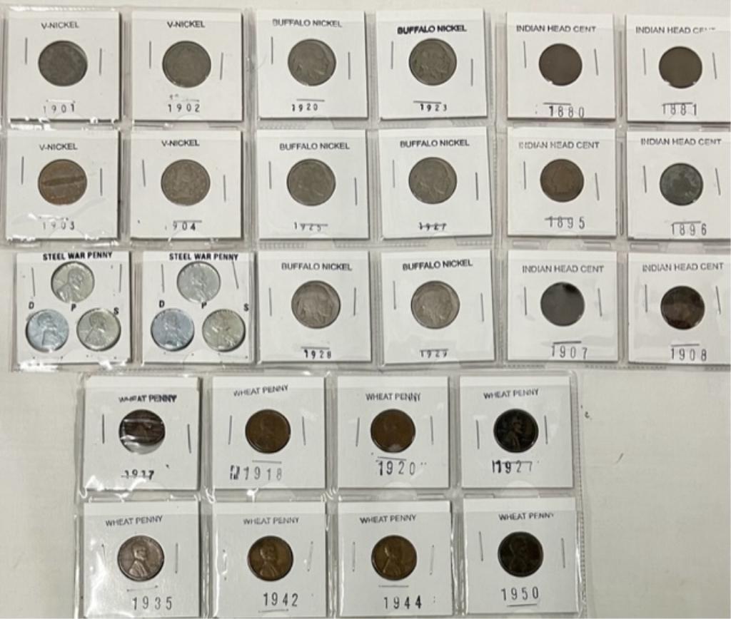 Collectable Nickels and Pennies (1 of 11)