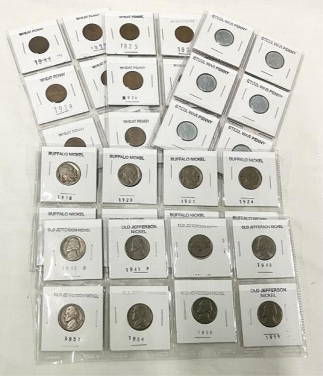 Collectable Nickels and Pennies (1 of 9)