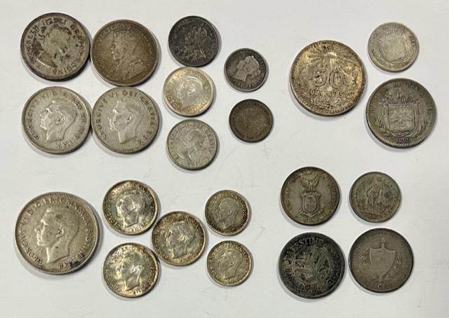 Assorted Silver Foreign Coins (1 of 7)