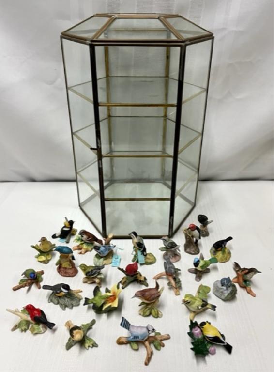 Royal Cornwall Miniature Bird Collection w/Display (1 of 15)