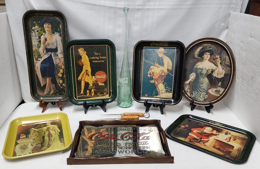Collection of Coca-Cola & Pepsi Collectible Items (1 of 13)