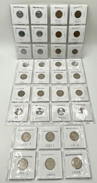 Assorted Collectible Nickels & Pennies (1 of 11)