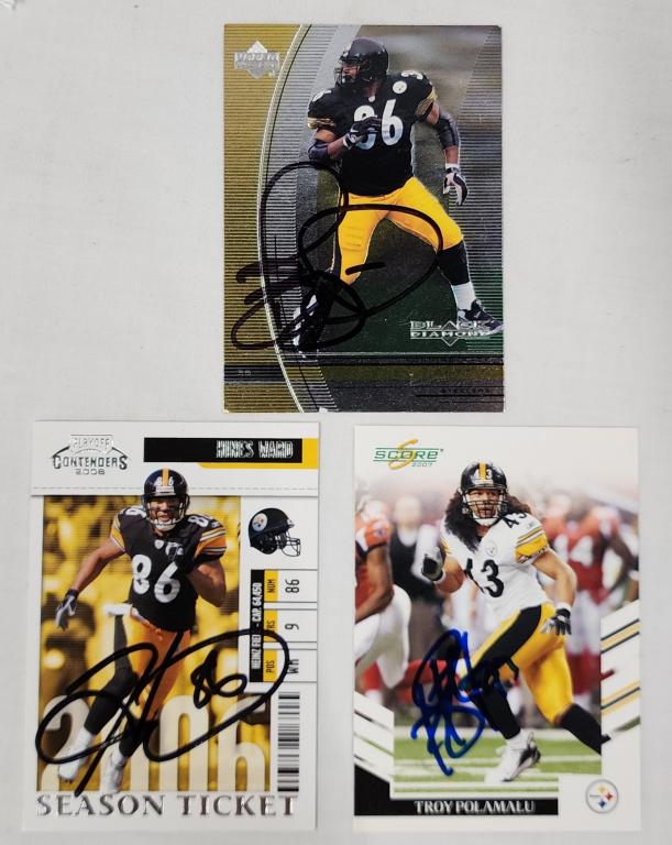 Collection of Signed Collectors Sports Cards (1 of 5)