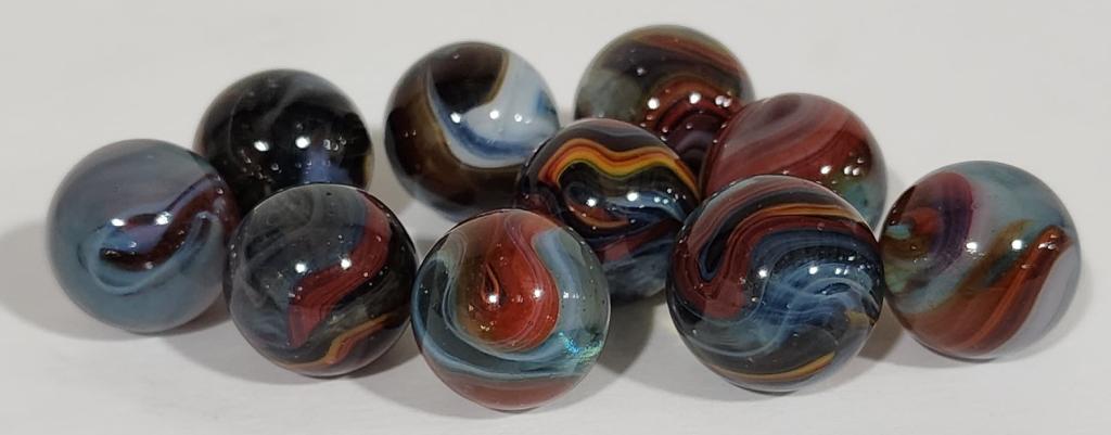 10 Beautiful Dave McCullough Marbles (1 of 4)