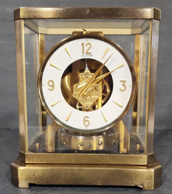 Lecoultre Atmos Perpetual Motion Clock Auction