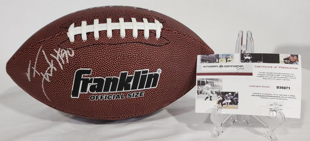 TJ Watt Signed Football w/ COA (1 of 7)
