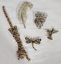 5 Assorted Costume Animal Brooches