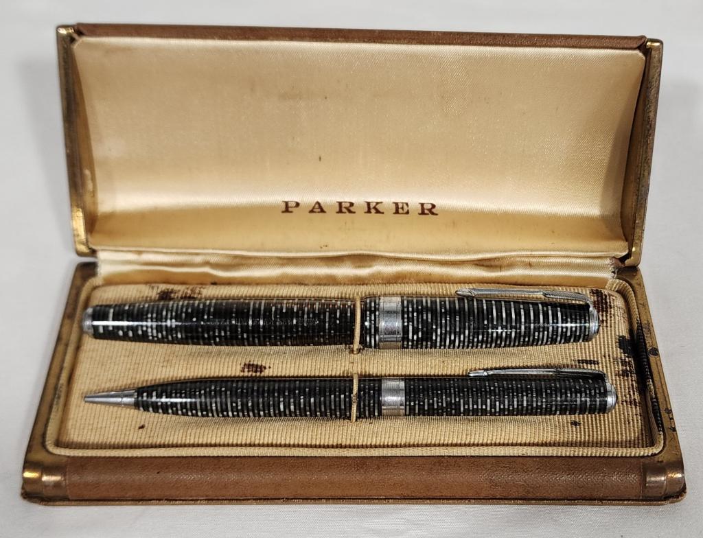Vintage Parker Pen & Pencil Set in Case (1 of 15)