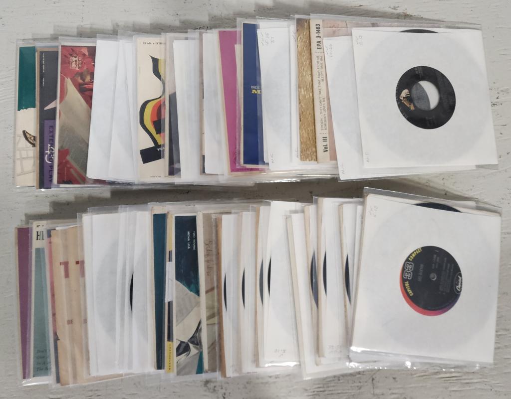 Collection of 52 Assorted Classic 45's (1 of 6)
