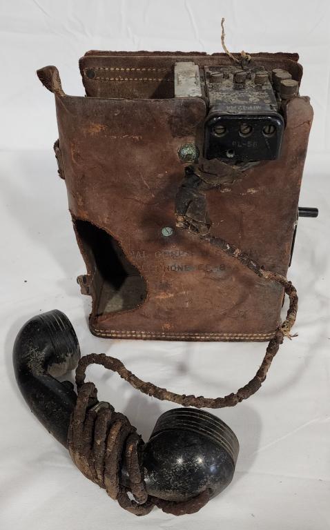 Vintage Signal US Army Field Phone (1 of 12)
