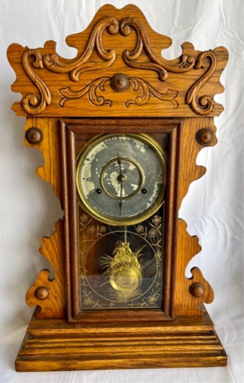 Oak Gingerbread Clock (1 of 11)