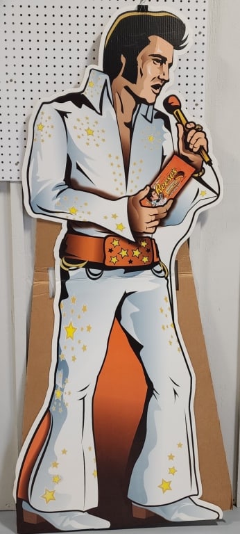 Life Size Elvis Cardboard Cutout in Box (1 of 5)