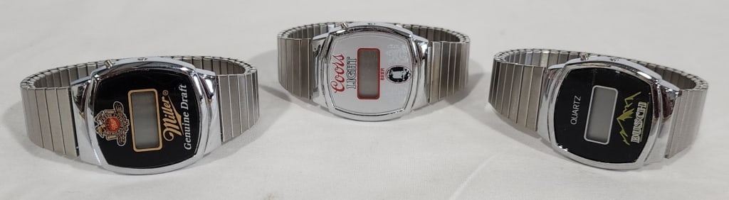 Collection Of 3 Vintage Digital Watches (1 of 4)