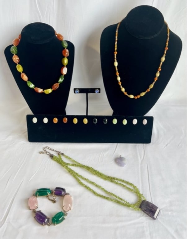 Collection of Assorted Gem Stone Jewelry (1 of 20)