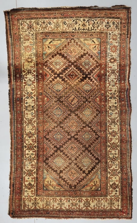 Vintage Persian Hand Knotted Kilim Style Rug (1 of 6)