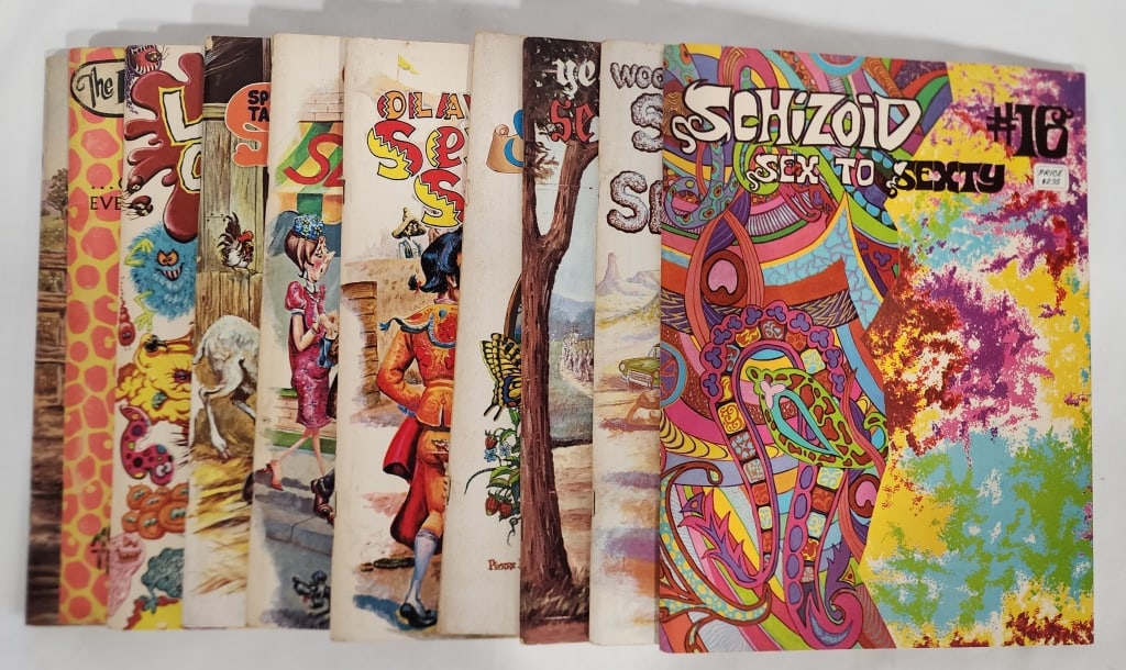 Collection of 10 Sex to Sexty Adult Comic Books (1 of 7)