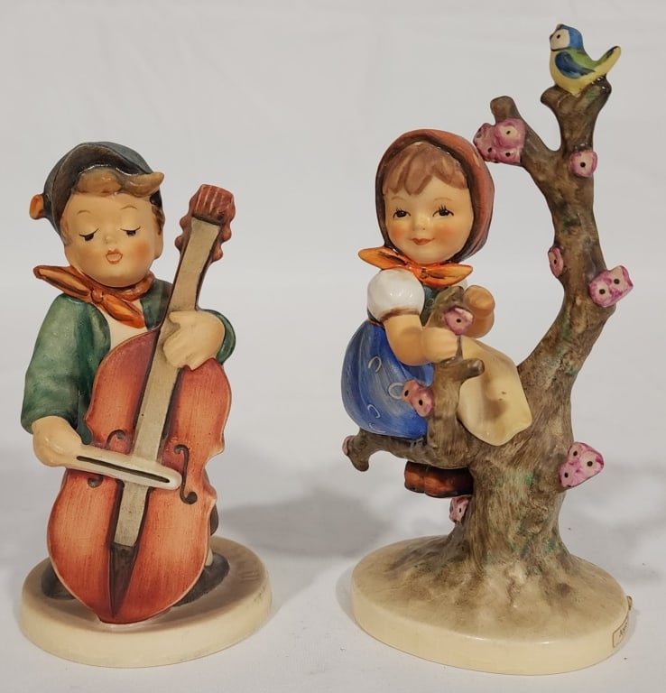 Pair of Hummel Porcelain Figurines (1 of 9)
