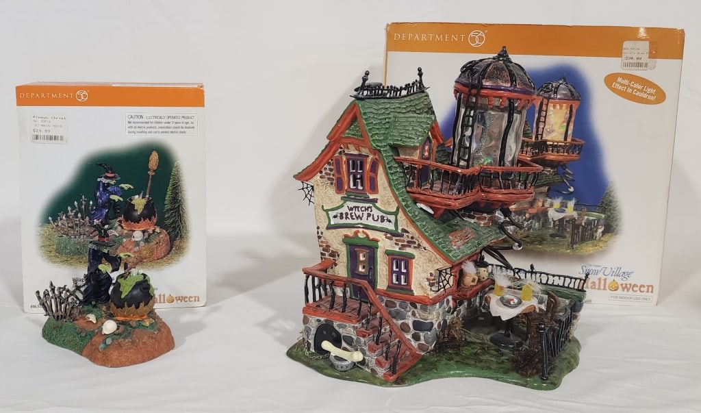 Department 56 Snow Village Halloween Decorations (1 of 8)