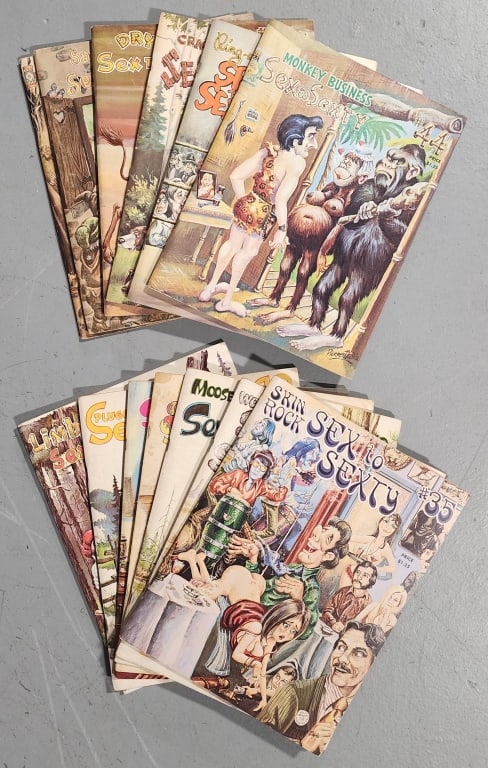 Collection of 13 Sex to Sexty Adult Comic Books (1 of 4)