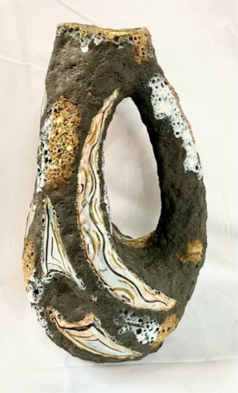 Italo Casini Volcanic Glaze Pitcher (1 of 11)