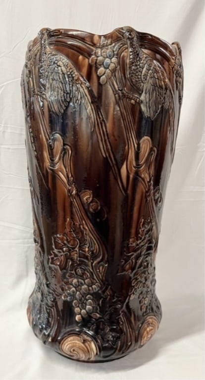 Large Majolica Umbrella Stand (1 of 10)