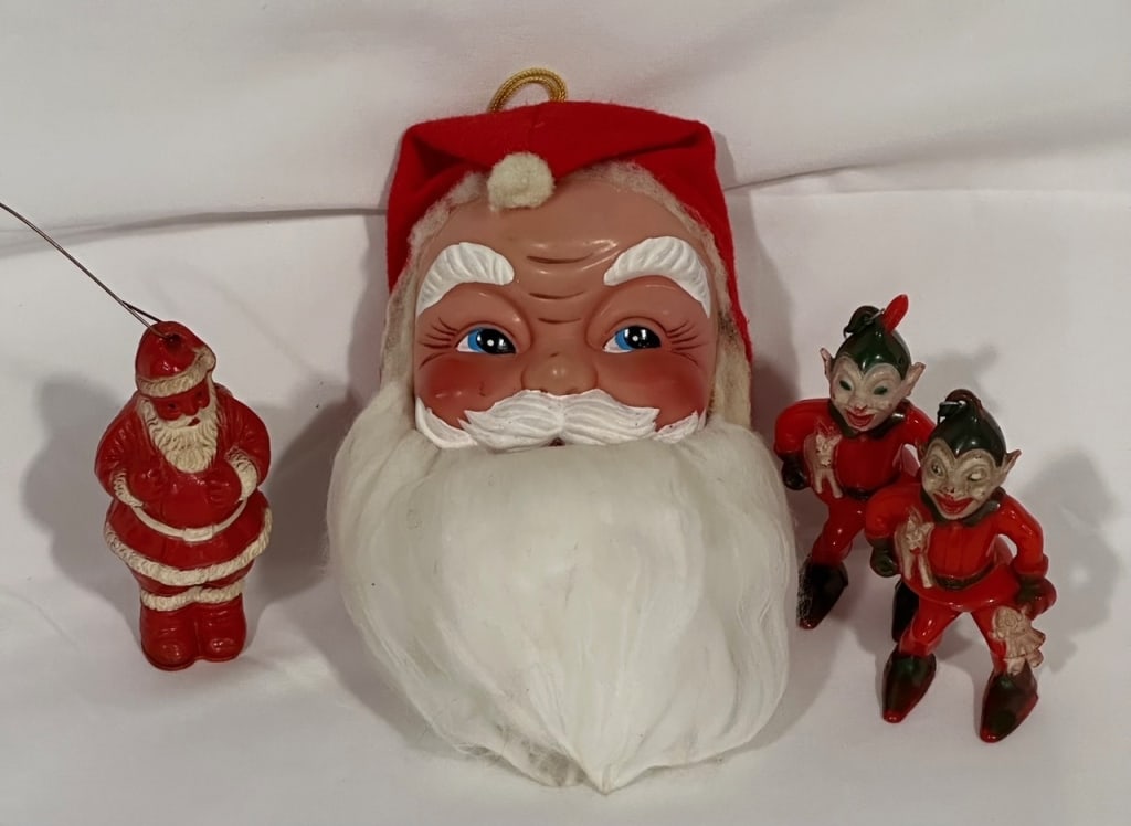Assortment of Vintage Christmas Decorations (1 of 4)