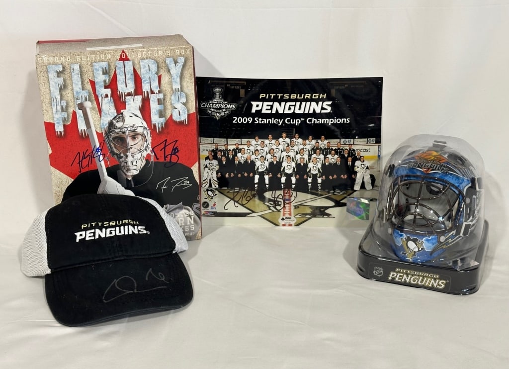 Signed Pittsburgh Penguins Collectibles (1 of 20)