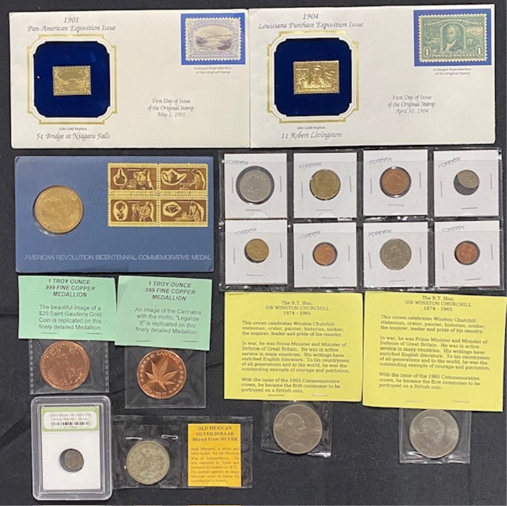 Collectible Foreign Coins & Medallions (1 of 8)