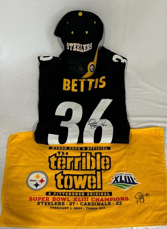 Polamalu, Bettis & Watt Signed Memorabilia (1 of 10)