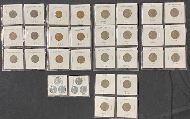 Collectible Pennies and Nickels (1 of 5)