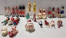 Collection of 26 Assorted Handblown Ornaments