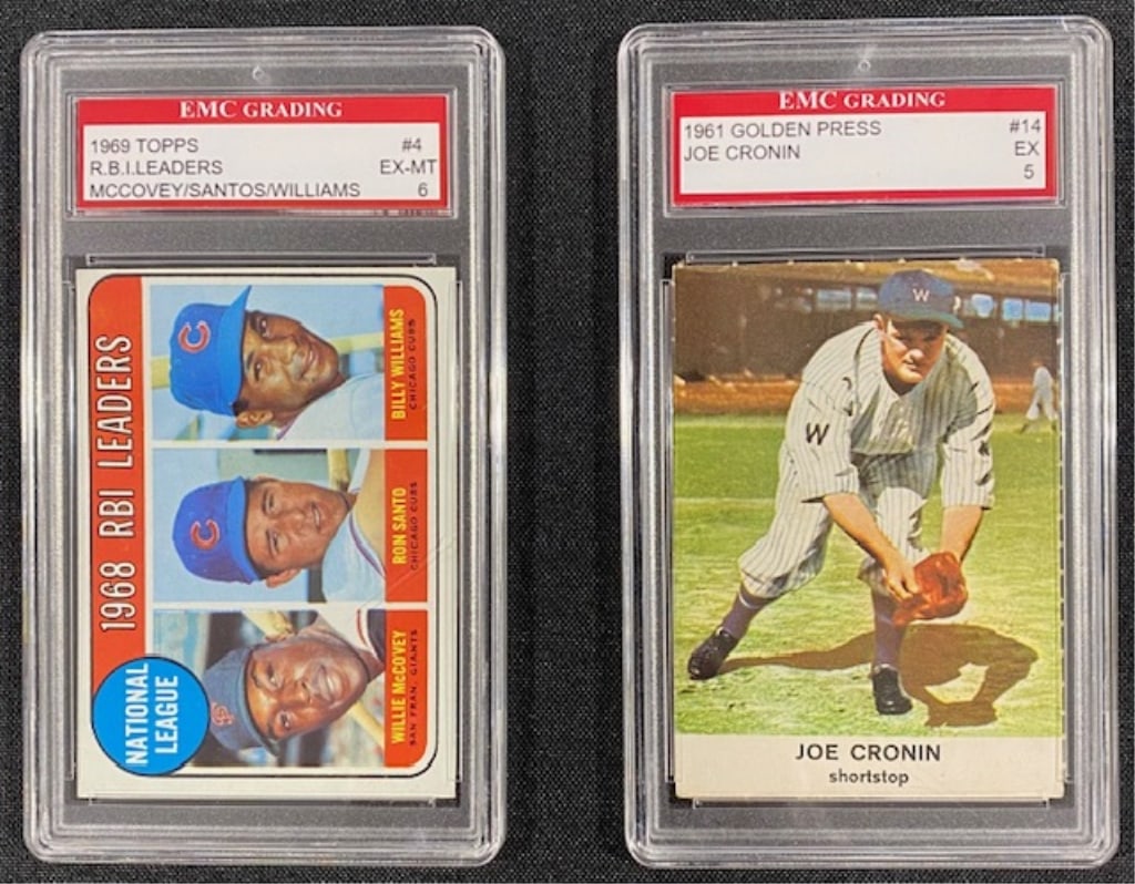 Pair Of Graded Collector Baseball Cards Auction