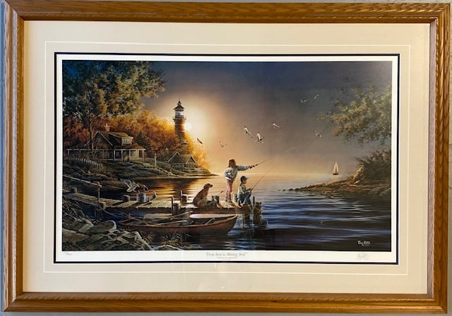 Signed & Numbered Terry Redlin Print (1 of 9)