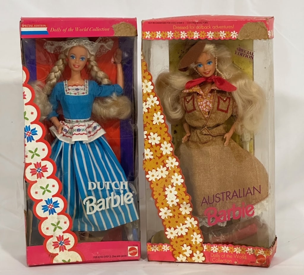 Pair of Barbie Dolls of the World Collection (1 of 12)